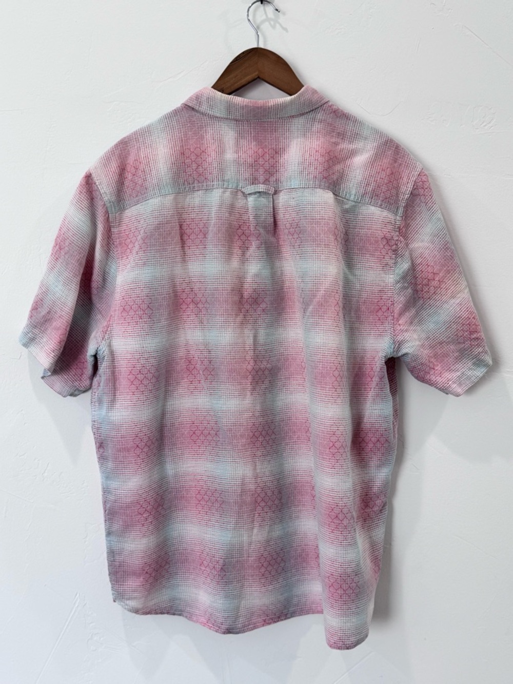 Tommy Bahama Ravenna Plaid Short Sleeve Button Down Linen Blend Men's Size XL - Picture 8 of 12